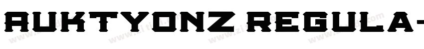 AuktyonZ Regula字体转换